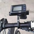 Bicycle Handlebar Extension Bracket Alloy Double Frame Extension Bracket Cycling Extension Bracket Bike Clamp Frame Light Clamp.