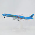 China Eastern China International Import Expo CIIE panda livery Boeing 777-300 20cm high quality display model with stand. 