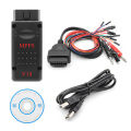 MPPS V18 Unlock Version ECU Chip Tuning OBD2 Auto Diagnostic Tool ECU Tunning Flasher With Breakout Tricore Cable.