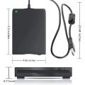 LJIAL USB Floppy Disk Reader Drive,3.5" Portable External 1.44MB FDD Diskette Drive for Windows 11/10/8/7/XP/Vista PC Laptop Mac.