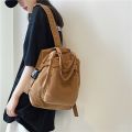 New Vintage Women Backpacks Japanese Style Canvas Travel Backpack Large Capacity Teenagers Schoolbag. 