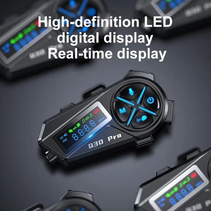 Q30%20Pro%20Summer%20Motorcycle%20Helmet%20Bluetooth%20Intercom%20%20%20LED%20HD%20Digital%20Display%20Music%20Sharing%20Intercom%20Distance%20500%20Meters%20-%20Image%206
