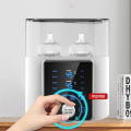 Multi function Baby Bottle Warmer Heater Sterilizer 8-in-1 Fast Milk Warmer with Timer Breast Milk or Formula Fits 2 Bottles. 
