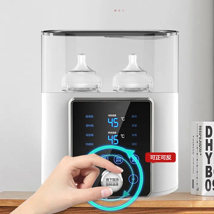 Multi%20function%20Baby%20Bottle%20Warmer%20Heater%20Sterilizer%208-in-1%20Fast%20Milk%20Warmer%20with%20Timer%20Breast%20Milk%20or%20Formula%20Fits%202%20Bottles%20-%20Image%205