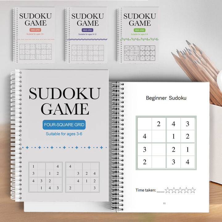 Fun & Educational Kids Sudoku Puzzle Book: Easy to Hard Levels for ...