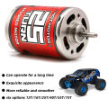 RC 540 Por Brushed Motor 12T-75T ESC 60A Speed Control Combo Set Hill Climb Drift Racing Waterproof for 1/10 RC Cralwer Car/Boat.
