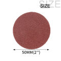 NuoDunco 50Pcs Quick Change Roll Lock Sanding Disc 50mm Sandpaper for Die Grinde Metal Surface Polishing Wood Sanding 36-320Grit. 