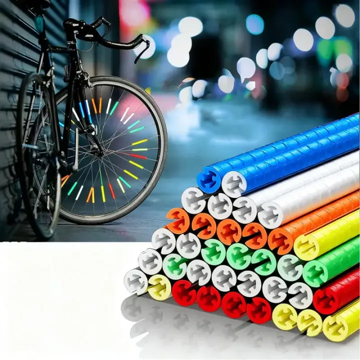 7.5cm%20Bicycle%20Spoke%20Reflectors%20Stickers%2036pcs%20Colorful%20Wheel%20Reflective%20Tape%20Strip%20DIY%20Cycling%20Safety%20Warning%20Light%20Kit%20for%20Bike%20-%20Image%206