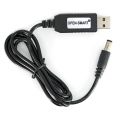  USB Power Booster cable 5V to 12V 1A Step up Converter Router power supply cable 5.5*2.1mm. 