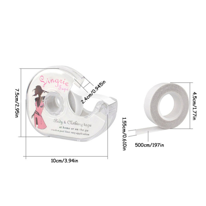 1pc%20Clear%20Double%20Sided%20Tape%20Clothing%20Body%20Transparent%20Strong%20Adhesive%20Fashion%20for%20All%20Skin%20Tones%20Fabric%20Invisible%20-%20Image%202