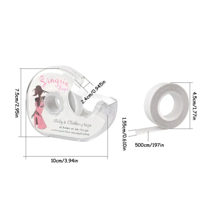 1pc%20Clear%20Double%20Sided%20Tape%20Clothing%20Body%20Transparent%20Strong%20Adhesive%20Fashion%20for%20All%20Skin%20Tones%20Fabric%20Invisible%20-%20Image%202