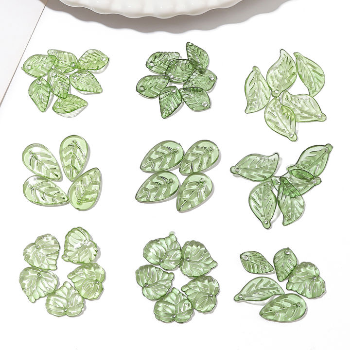 100Pcs%20acrylic%20mini%20small%20tree%20leaves,%20light%20green,%20dark%20green,%20each%2050Pcs%20beads,%20handmade%20DIY%20making%20jewelry%20bracelet%20accessori%20-%20Image%205
