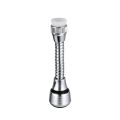 Kitchen Stainless Steel Faucet Sprinkler Water-saving Device Lengthening Rotating Splash Proof Sprinkler Spray Extender Bubbler. 