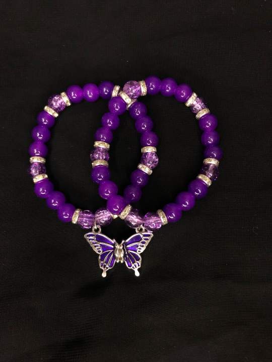 Beautiful%20pink%20and%20white%20butterfly%20charm%20bracelet%20Glass%20beads%20friendship%20bracelet%20for%20couples,%20best%20friends,%20girls%20-%20Image%207