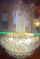 New Jhoomer 10 Light Crystal Fanoos For Ceiling. 