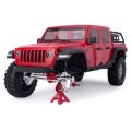 Aluminum Offset SCX10 III Portal Axle with Constant Velocity Driveshift Dual Servo Mount Steering Rod for 1/10 RC Crawler Car. 