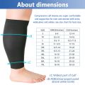 1 Pair Fitness Running Compression Sleeves Leg Calf Men 20-30mmHg Toeless Stockings Medical Varicose Veins Sock. 