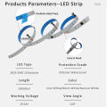 DC 24V Running Water Flowing Led Strip Light SMD2835 5M 10M 15M 20M Horse Race Tape Lamp with SP636E BanlanX App 2.4G Controller. 