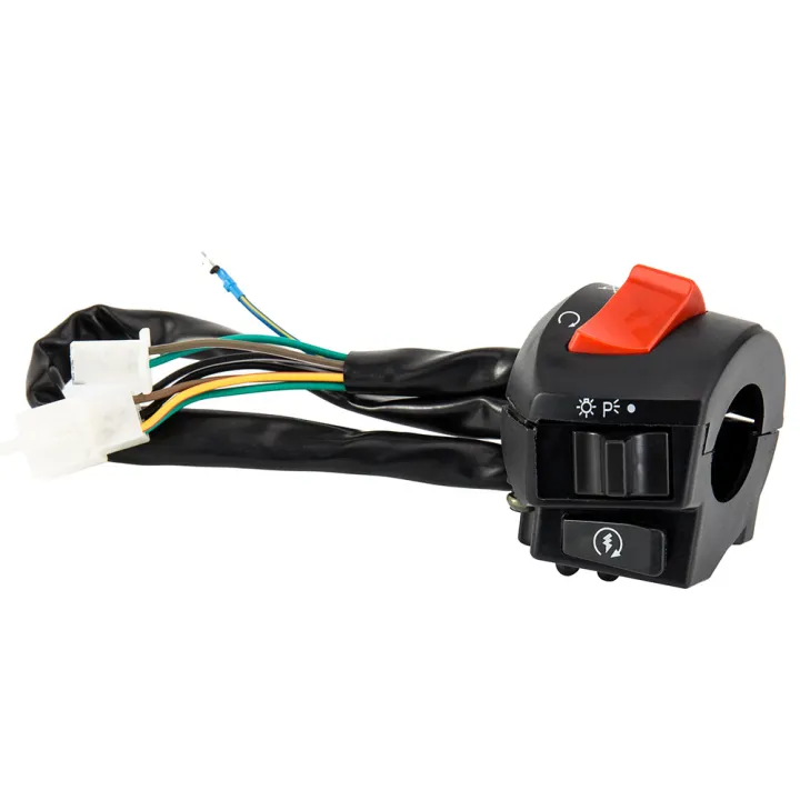 Motorcycle%20Handlebar%20Switch%20Control%201%20Pair%207/8inch%20Universal%20Waterproof%20Motorcycle%20Horn%20Turn%20Signal%20Headlight%20Control%20Switch%20-%20Image%205