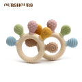 BPA Free Baby Silicone Teethers Sensory Toy Easy to Grasp Infant Teething Toys Food Grade Chewable Toys for Babies Newborn . 