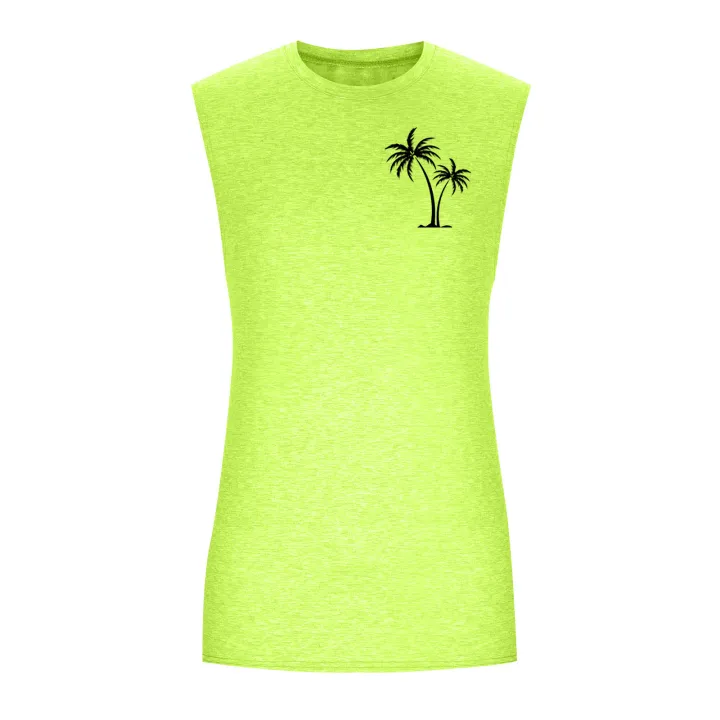 2025%20Men'S%20Muscle%20Fitness%20Shirt%20Sports%20T-Shirt%20Gym%20Training%20Shirt%20Summer%20Casual%20Vest%20Tree%20Print%20Sleeveless%20Round%20Neck%20-%20Image%204