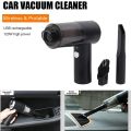 2 in 1 PORTABLE USB RECHARGEABLE HOME AND CAR VACUUM CLEANER. 