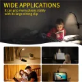 Rechargeable Book Light 7 LED Reading Light with 3-Level Warm Cool White Daylight Flexible Easy Clip Night Reading Lamp in Bed. 