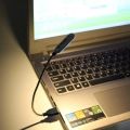 Portable USB Book Light Laptop Keyboard Lighting Reading Lamp Power Bank Powered Mini LED Night Light USB Plug Notebook Lights.
