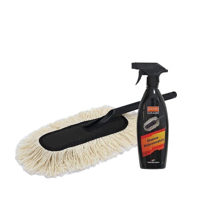 Jopasu Car Duster with Rejuvenator Wax Spray