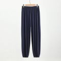 Modal Men's Leg Binding Mosquito Proof Pants Sleeping Pants and Home Pants Casual and Versatile Lantern Pants Fall and Winter. 