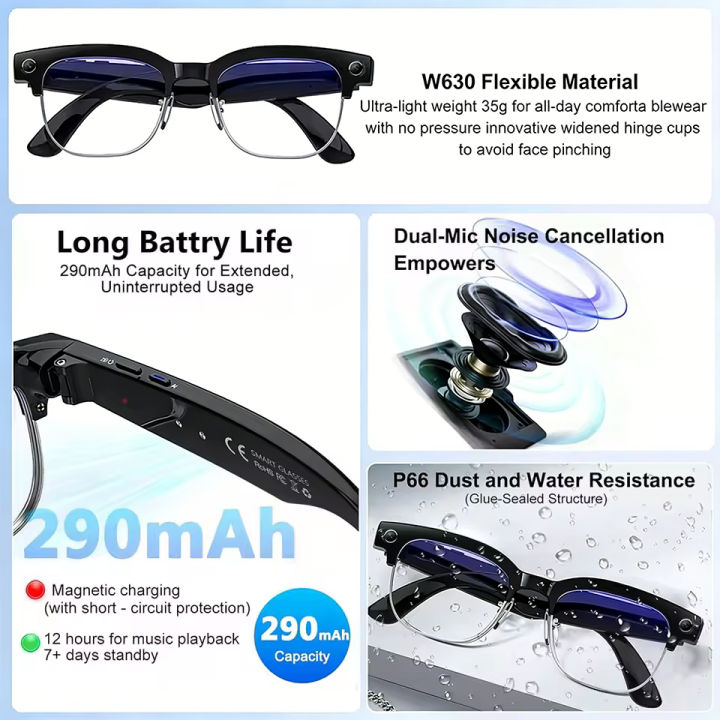 2026%20New%20AI%20Smart%20Glasses%20800W%20HD%20Camera%20Glasses%20Photo%20Recognition%20Video%20Record%20Translation%20Call%20Waterproof%20Sunglasses%20Men%20Women%20-%20Image%203