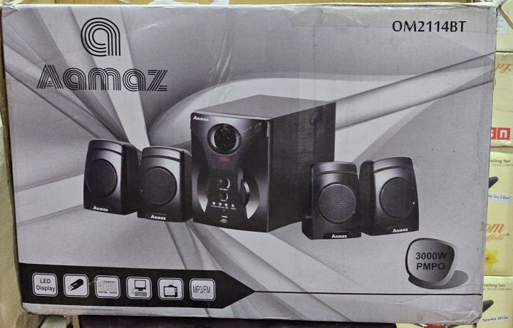 Aamaz 4 in1 Bluetooth Home Theater System