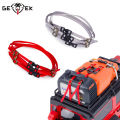 5Pcs Roof Rack Rope/Luggage Cord Straps Buckle 300MM for 1/8 1/10 1/18 1/24 RC Crawler SCX10 TRX4 TRX6 YK4102 RGT SCX24 TRX4M.