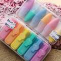 6 mini Cute highlighter box for School Supplies. 