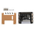 24 Pins ATX Power Supply Breakout Board and Acrylic Case Kit Module Adapter Power Connector Support 12V -12V 5V 5VSB 3.3V. 