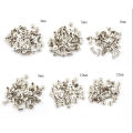 20pcs 12mm/10mm/8mm/6mm/5mm/4mm Chicago Screws Photo Album Screws Snap Rivet Books Butt Screw Assembling Bolts. 