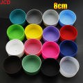 8cm Silicone Cup Bottom Sheath Protector Sleeve For Glass Water Tea Bottle Anti Slip And Anti Scalding Bottle Anti Damage Sleeve. 