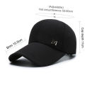 Men Women Baseball Cap Summer Cotton Hat Snapback Hip-Hop Cap Adult Sport Sun Hat Casual Long Brim Sunscreen Golf Cap. 