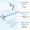 1pc Multi-Layer Acrylic Display Stand Clear Cake Display Rack Transparent Trapezoidal Storage Shelf Perfect For Dessert Cupcake. 