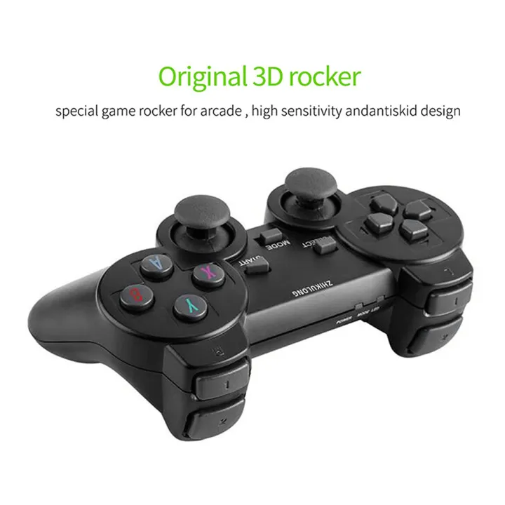 2PCS%202.4G%20Wireless%20Gaming%20Controller%20No%20Delay%20Plug%20and%20Play%20Ergonomic%20Gamepad%20for%20M8%20X2%20M15%20Game%20Stick%20PC%20Android%20TV%20Phone%20-%20Image%202