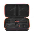 Wireless Microphone Case for  Wireless Two Microphone System Universal Handheld Dual Mic Travel Bag for Singing Karaoke. 