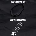 Waterproof Car Rear Back Seat Cover Black Pet Dog Protector Universal. 