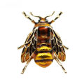 European and American fashion enamel animal brooch popular bee accessories pins jewelry. 