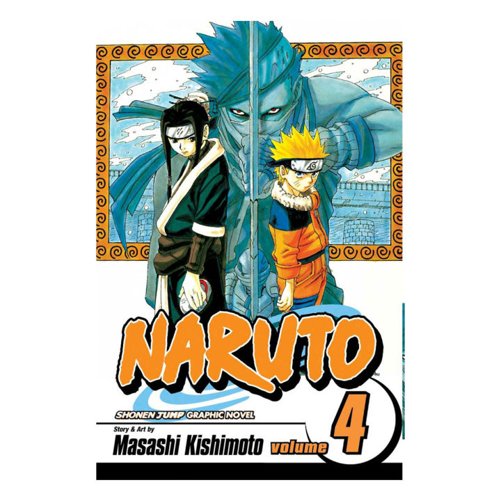 Naruto Volume 4 | Premium Quality Paperback Manga | MANGA Book gardan