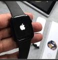 series 10 smart watch with apple logo. 