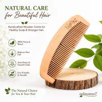 Massage Wooden Comb Head Massage Hair Combs Anti-Static Heat Resistant Portable Comb Men Women Hair Styling Hair Care Tools