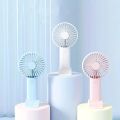 Mini USB Charging Handheld Fan Desktop Small Fan With Mobile Phone Holder Portable And Simple Outdoor Small Fan. 