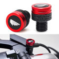 For HONDA Hornet NT1100 CBR650R CBR400R CB500 Shadow PCX VFR750 XADV Forza 750 Monkey Motorcycle Mirror Hole Plug Screw Bolts. 