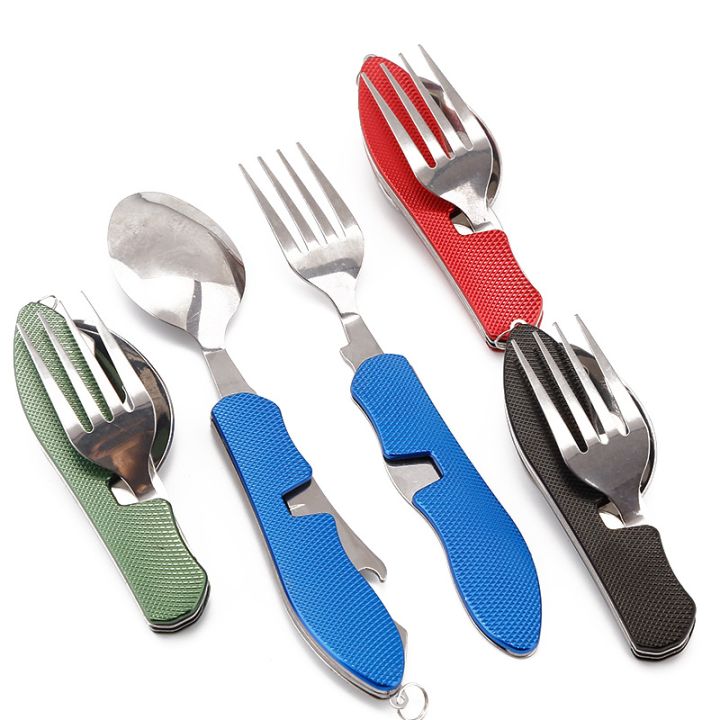 Stainless%20Steel%20cutlery%204%20In%201%20Outdoor%20Picnic%20Tableware%20Foldable%20Knife%20Fork%20Spoon%20Bottle%20Opener%20Folding%20Pocket%20Cutlery%20Set%20-%20Image%204