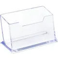 1pcs Clear Desk Shelf Box Storage Display Stand Acrylic Plastic Transparent Desktop Bussiness Card Holder Place Card Holder. 